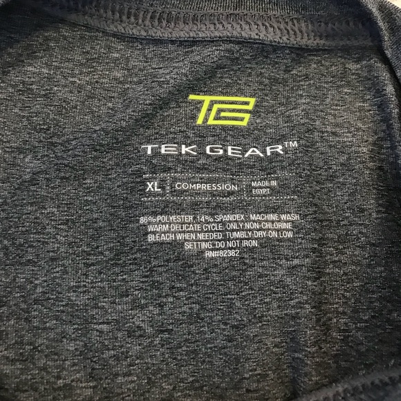 TEK GEAR LONG SLEEVE COMPRESSION TOP - Picture 5 of 8